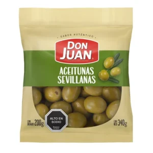 ACEITUNA SEVILLANA 340g DON JUAN