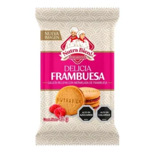 ALFAJOR NUTRABIEN DELICIA FRAMBUESA 42 GRS