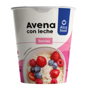 AVENA PARA UNO ALCAFOOD  CON LECHE Y BERRIES 66G