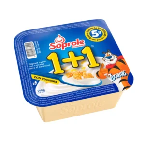 1+1 YOGURT P/LLEVAR ZUCARITAS 140GRS