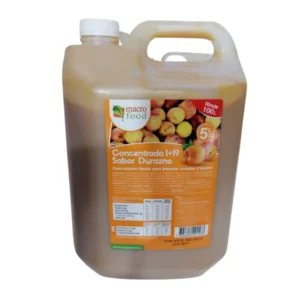 CONCENTRADO DURAZNO MACROFOOD 5L