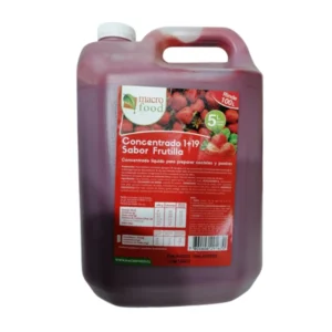 CONCENTRADO FRUTILLA MACROFOOD 5L