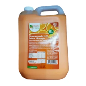 CONCENTRADO NARANJA MACROFOOD 5L