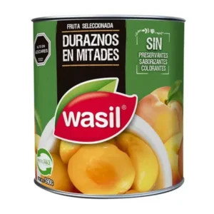 DURAZNOS EN MITADES WASIL 590G
