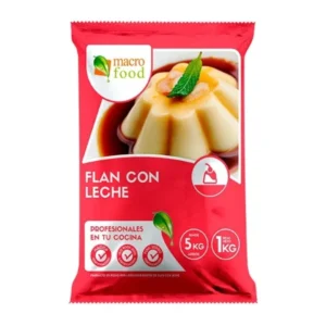 FLAN EN POLVO MACRO FOOD BOLSA 1K