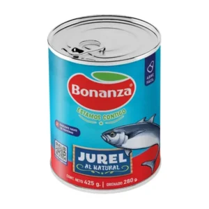 JUREL AL NATURAL BONANZA 425 grs