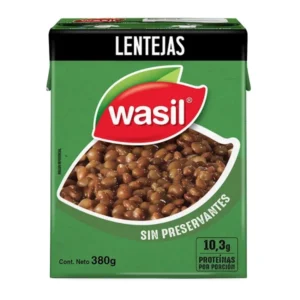 LENTEJAS WASIL 380GRS.