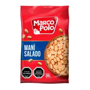 MANI SALADO 380G MARCO POLO