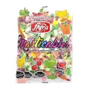 MASTICABLE FRUNA FRUTALES 500GRS