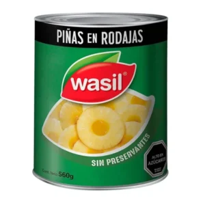 PIÑA AL JUGO WASIL 560 GR
