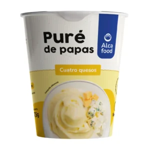 PURE PARA UNO ALCAFOOD EN VASO CUATRO QUESOS