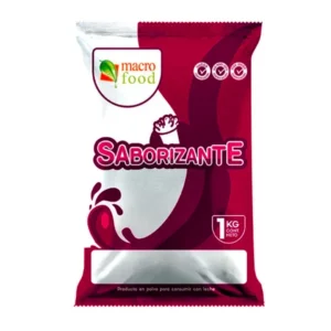 SABORIZANTE MACROFOOD FRUTILLA 1 KG