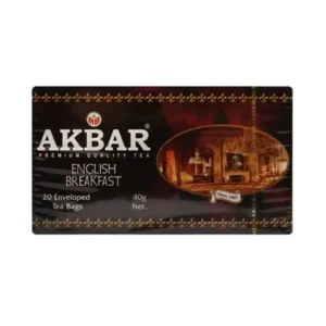 TE AKBAR ENGLISH BREAKFAST 20 BOLSAS