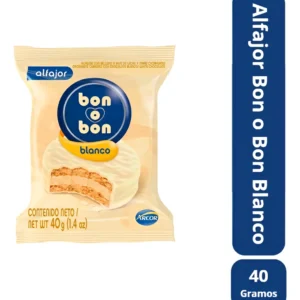 Alfajor Bon o Bon Blanco 40g x5u