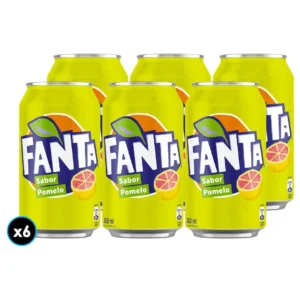 Fanta Pomelo Zero Azúcar Lata 350 ml x6