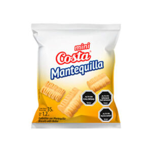 Galleta Mini Mantequilla Costa x10