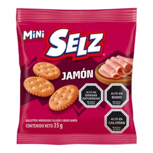 Galleta Mini Selz JamónSelz queso x 10