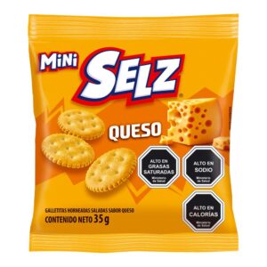 Galleta Mini Selz Queso 35g x10