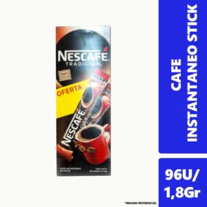 Cafe Nescafé Tradición Stick 1,8grs x 96U