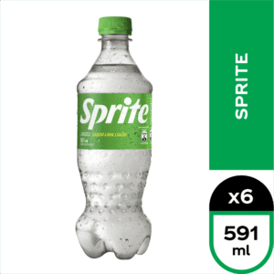 Sprite Desechable 591 ml x6