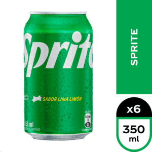 Sprite Lata 350ml x6