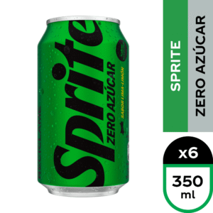 Sprite Zero Azúcar 350ml x6