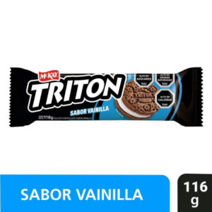 Galleta Triton Vainilla 116g